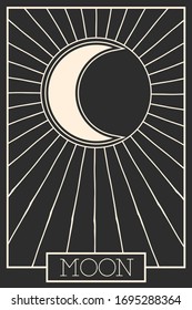 modern occult design, illustration in vector format