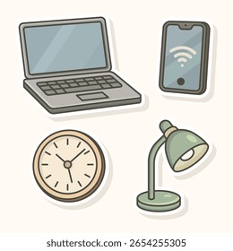 Modern office environment with professionals working, collaborating, and using technology.