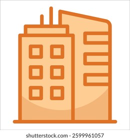 Modern Office Icon Element For Design