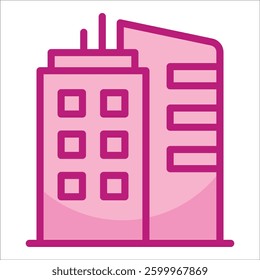 Modern Office Icon Element For Design