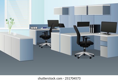 Modern Office Room 