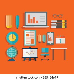 modern office stuff,working concept