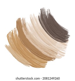 Modern Oil Abstract Pattern Element
