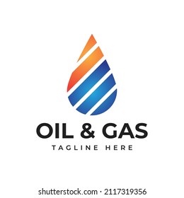 modern oil and gas logo design