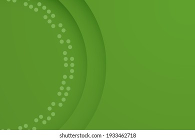 Modern olive drab backgrounds. Abstract 3d circle papercut layer background.