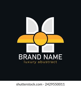 Modern OM logo design template