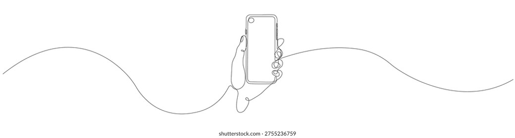 Modern one line drawing