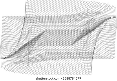 modern op art background, creative dynamic pattern, vector texture