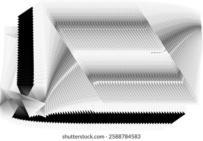 modern op art background, creative dynamic pattern, vector texture