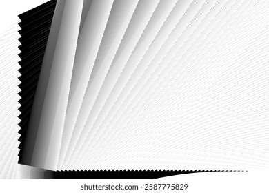 modern op art pattern, abstract black and white background, vector design element