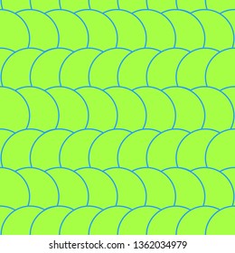 Modern op art pattern with circles