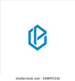 Modern OP logo letter initial