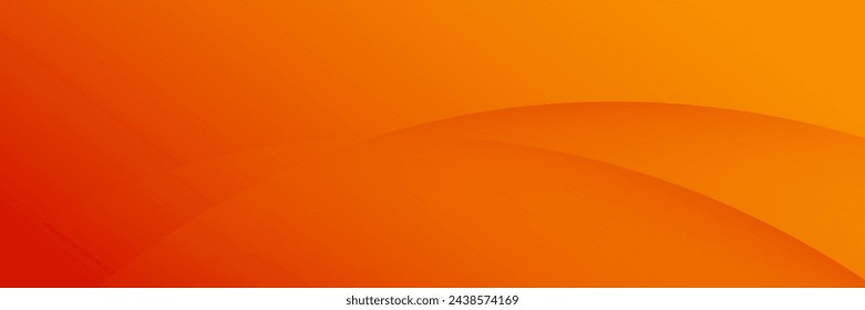 Modern orange abstract background with flowing wave lines. Dynamic wave. Smooth curve lines design element. Futuristic technology concept.