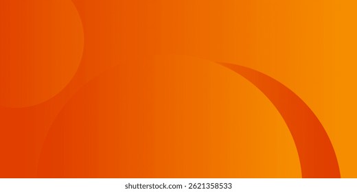 Modern orange abstract background with flowing wave lines. Dynamic wave. Smooth curve lines design element. Futuristic technology concept.