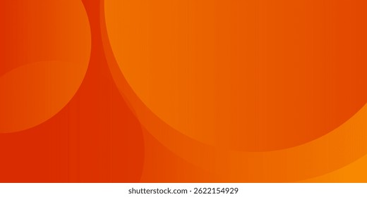 Modern orange abstract background with flowing wave lines. Dynamic wave. Smooth curve lines design element. Futuristic technology concept.