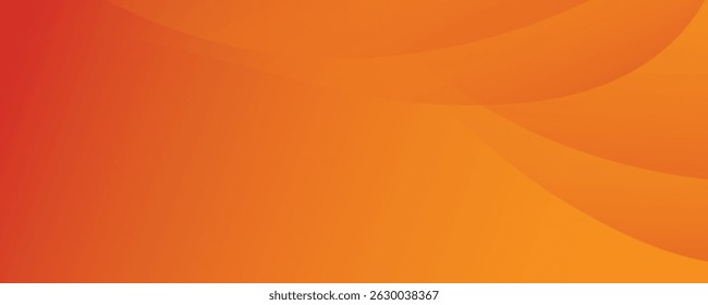 Modern orange abstract background with flowing wave lines. Dynamic wave. Smooth curve lines design element. Futuristic technology concept.