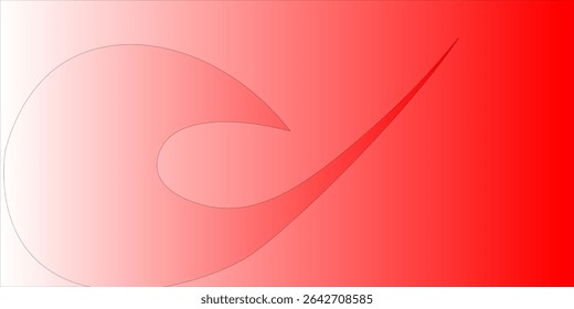 Modern orange abstract background with flowing wave lines. Dynamic wave. Smooth curve lines design element. Futuristic technology concept.