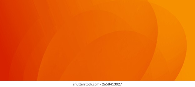 Moderner orangefarbener abstrakter Hintergrund mit fließenden Wellenlinien. Dynamische Welle Konstruktionselement für glatte Kurvenlinien. 10 EPS