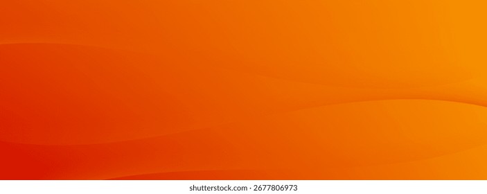 Fundo abstrato laranja moderno com linhas de onda fluindo. Onda dinâmica. Elemento de design de linhas de curva suave. conceito tecnologia futurista. vetor moderno e negócios, banner, para design de mídia,