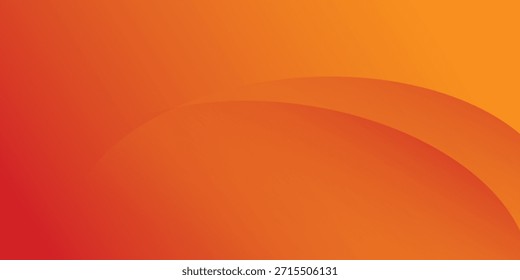Fondo abstracto naranja moderno con líneas onduladas que fluyen. Onda dinámica. Elemento de diseño de líneas de curva lisas. Concepto de tecnología futurista.

