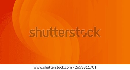 Modern orange abstract background with flowing wave lines. Dynamic wave. Smooth curve lines design element. Futuristic technology concept.