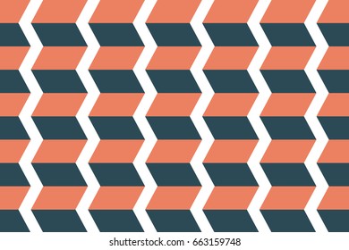 Modern orange block vector modern editable pattern