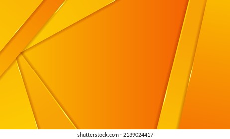 Modern orange gradient background with dynamic shapes composition, circle. Vector illustration for posters, flyers, websites, covers, banners, advertising, presentation design, social media cover