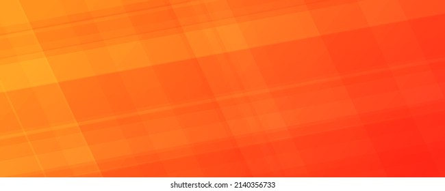 Modern orange gradient backgrounds with lines. Header banner. Bright geometric abstract presentation backdrops. Vector illustration