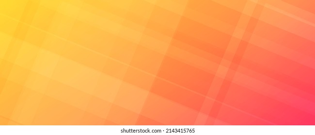 Modern orange gradient backgrounds with lines. Header banner. Bright geometric abstract presentation backdrops. Vector illustration
