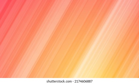 Modern orange gradient backgrounds with lines. Header banner. Bright geometric abstract presentation backdrops. Vector illustration