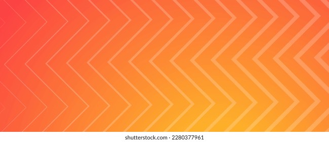 Modern orange gradient backgrounds with lines. Header banner. Bright geometric abstract presentation backdrops. Vector illustration