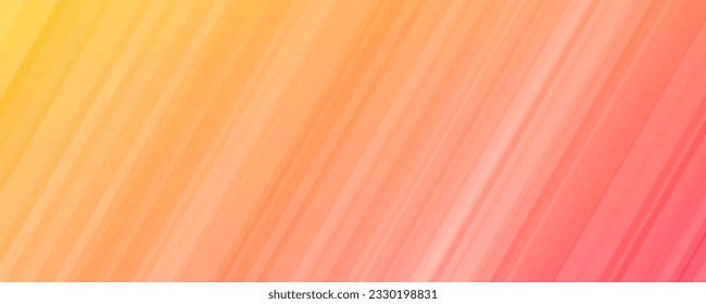 Modern orange gradient backgrounds with lines. Header banner. Bright geometric abstract presentation backdrops. Vector illustration