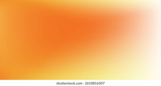 Modern orange gradient vector illustration