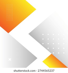 Fondo Abstractas geométrico naranja