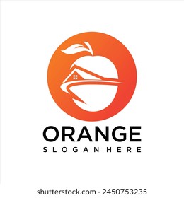 modern Orange logo design symbol vector illustration