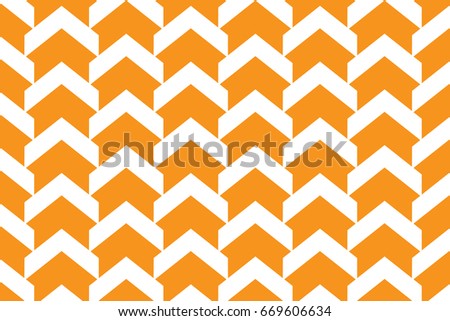 Modern orange upward pattern