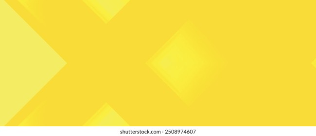 Banner de fundo abstrato amarelo alaranjado moderno. Ilustração de fundo de tecnologia de vetor, para brochura de design, site, folheto. Papel de parede de formas geométricas