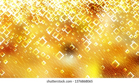 Modern Orange and Yellow Square Abstract Background Illustrator