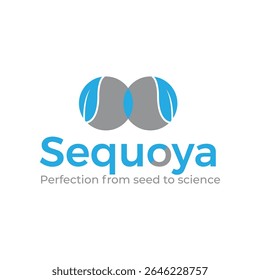 Modern and organic natural science logo design symbolizing innovation, sustainability, and nature. Perfect for eco-research labs, biotech firms, and environmental science brands.

