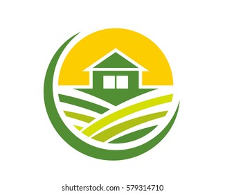 Modern Organic Premium Quality Product Badge Logo Illustration