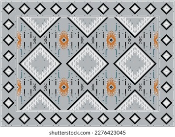 Modern oriental rugs, Boho Persian rug living room African Ethnic Aztec style design for print fabric Carpets, towels, handkerchiefs, scarves rug,