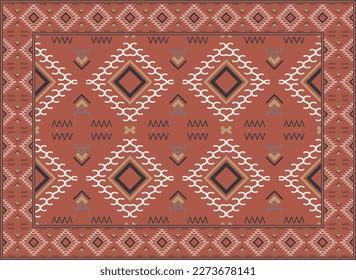 Modern oriental rugs, Motif Ethnic seamless Pattern Boho Persian rug living room African Ethnic Aztec style design for print fabric Carpets, towels, handkerchiefs, scarves rug,