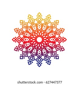 Modern ornament islamic pattern vector stock