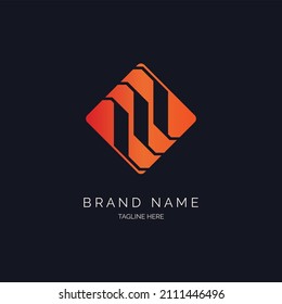 modern ornament logo design template vector for brand or company and other