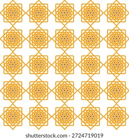 Modern ornamental background inspired by traditional and Islamic geometry
