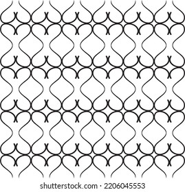 Modern ornamental background. Vector design illustration. Abstract black motifs background suitable for divers themes. Abstract black patterns background