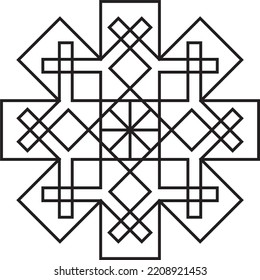 Fondo ornamental moderno. Ilustración de diseño de vectores. Resumen de fondo negro adecuado para temas de buceo. Resumen de fondo de patrones negros