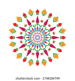 Modern ornamental design background Vector Premium 