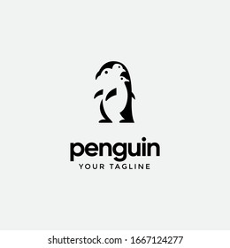 modern outstanding Penguin animal logo vector template