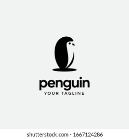 modern outstanding Penguin animal logo vector template